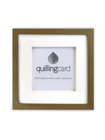 Brushed Gold Shadow Box Frame