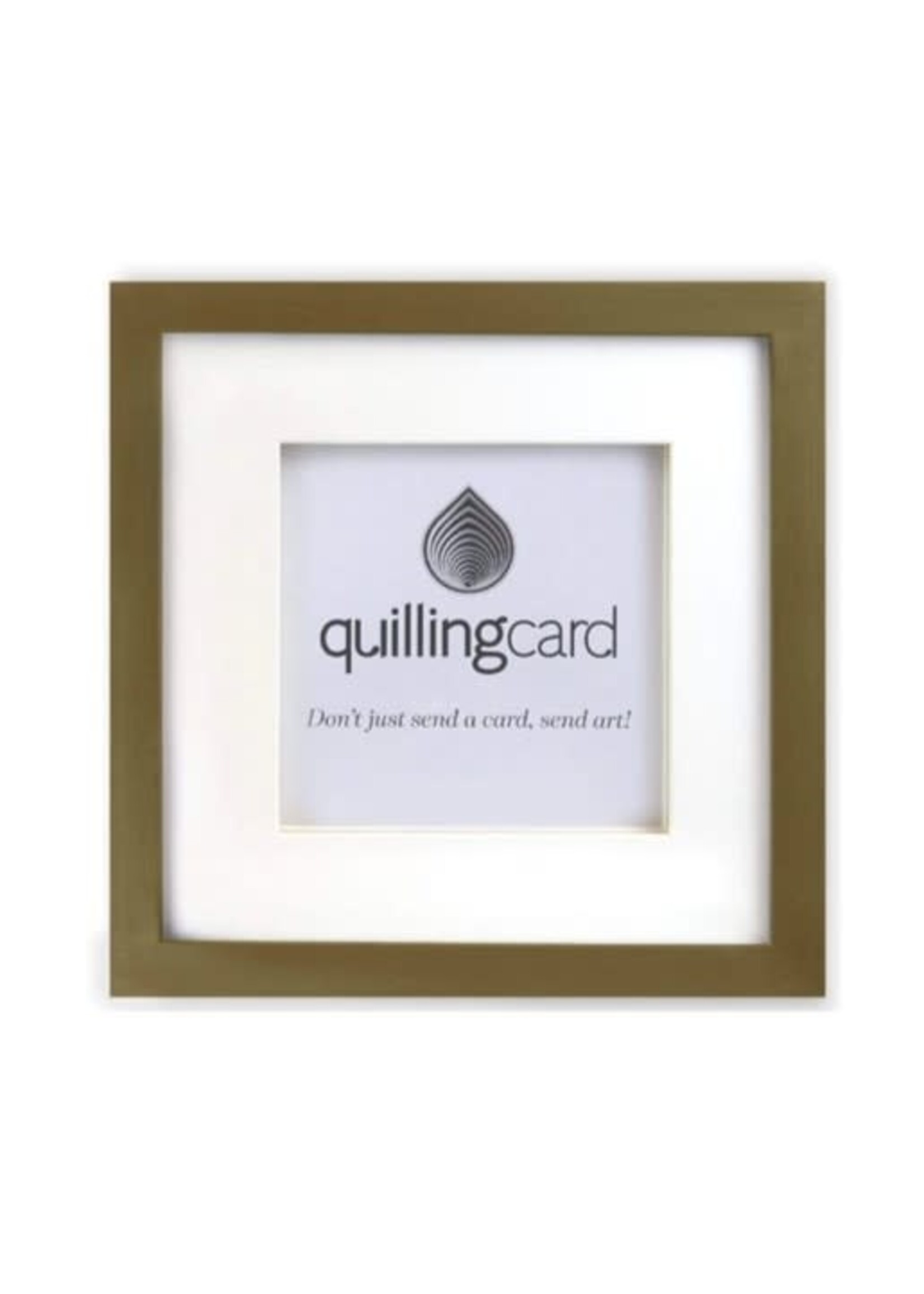 Brushed Gold Shadow Box Frame