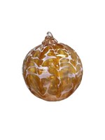 Glass Ornament: Amber