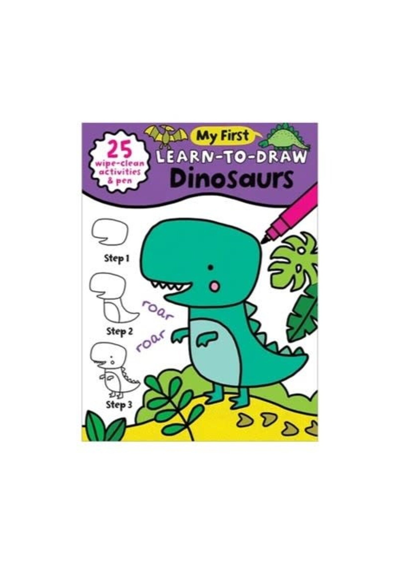 My First Learn-to-Draw: Dinosaurs