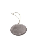 Clear Acrylic Ornament: ND Home