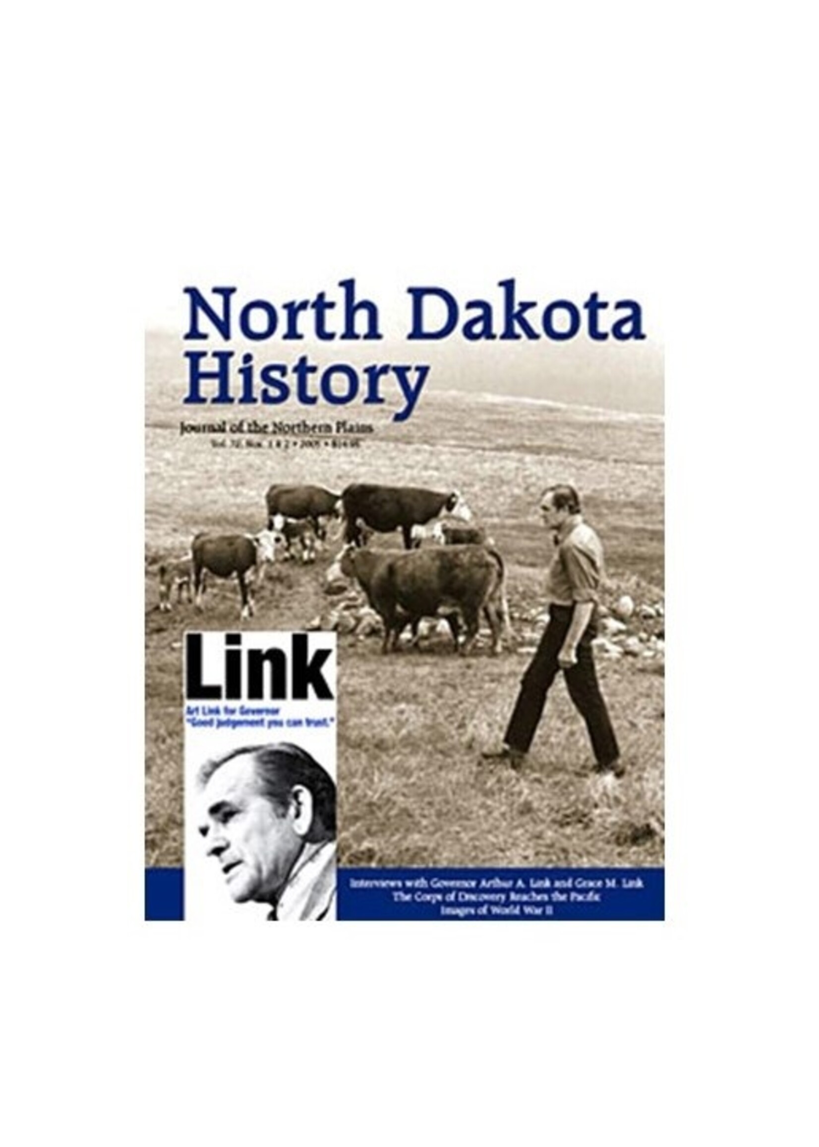 North Dakota History Journal Volume 72 Nos. 1 & 2 2005