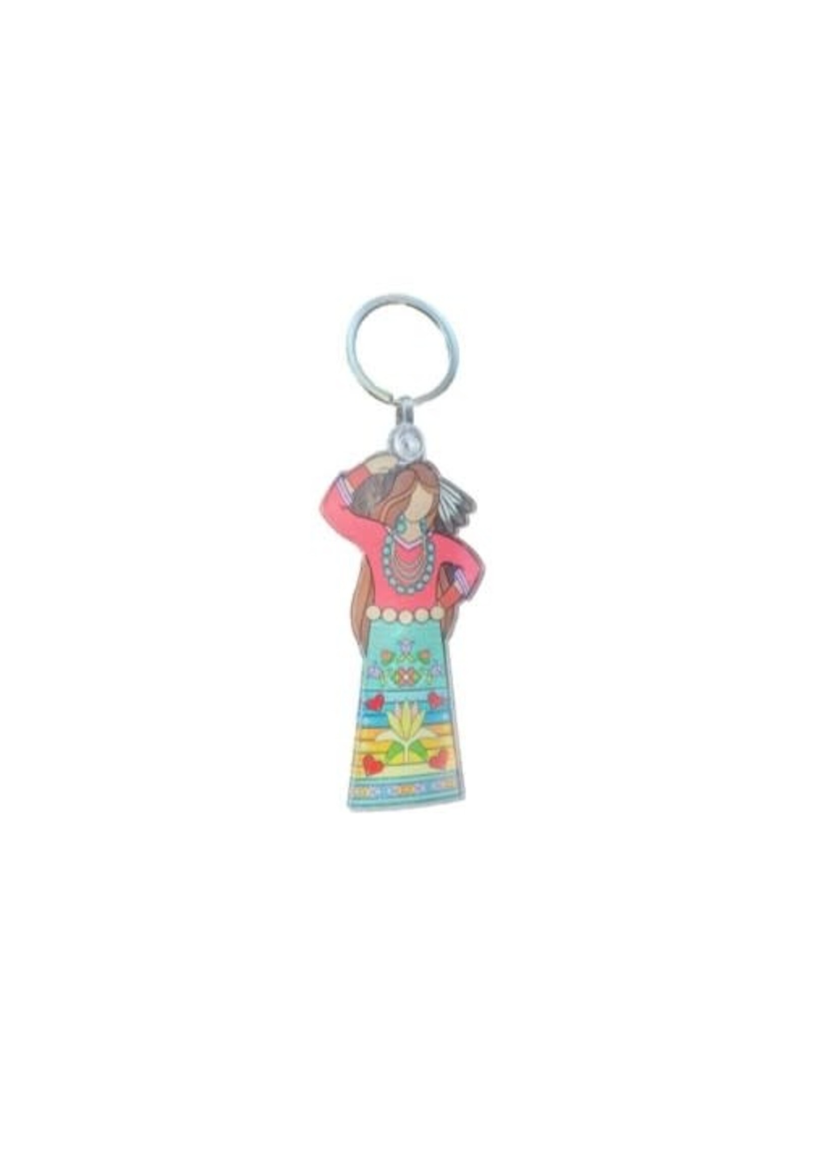 Resilient Art Keychain