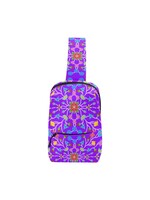Purple Chippewa Floral Chest Bag