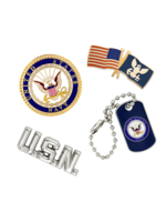 Officially Licensed U.S. Navy 4-Pin Set
