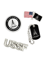 Officially Licensed U.S. Space Force 4-Pin Set