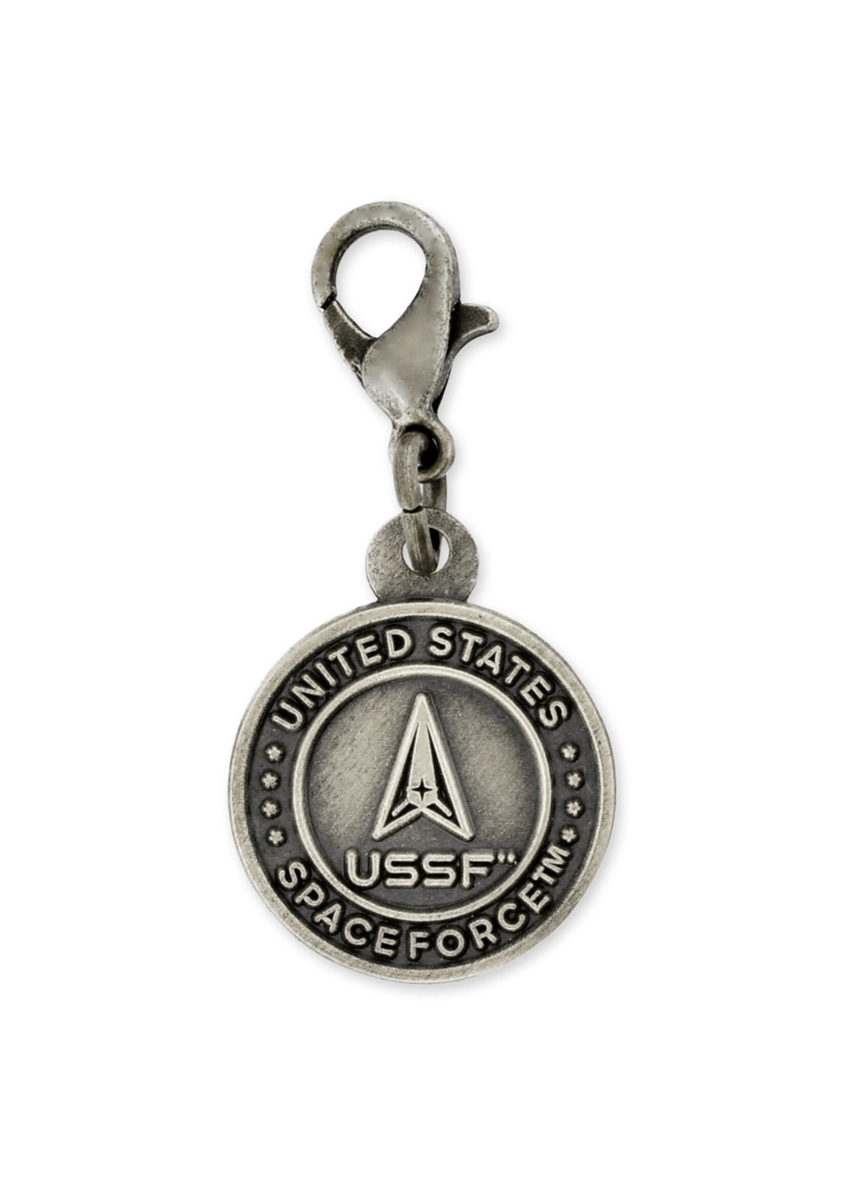 Officially Licensed U.S. Space Force Charm Silver
