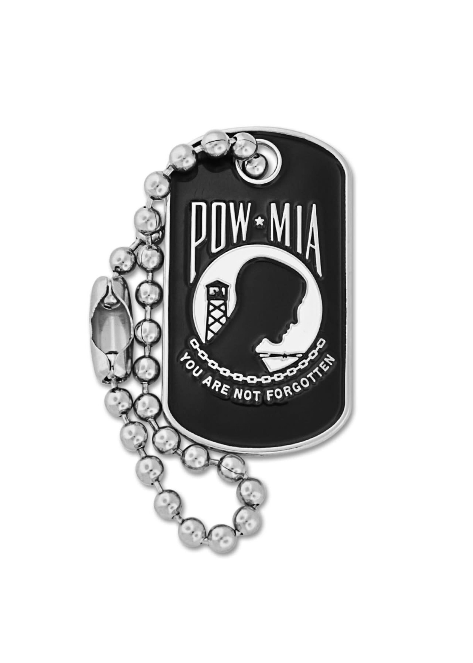 P.O.W./M.I.A. Dog Tag Pin