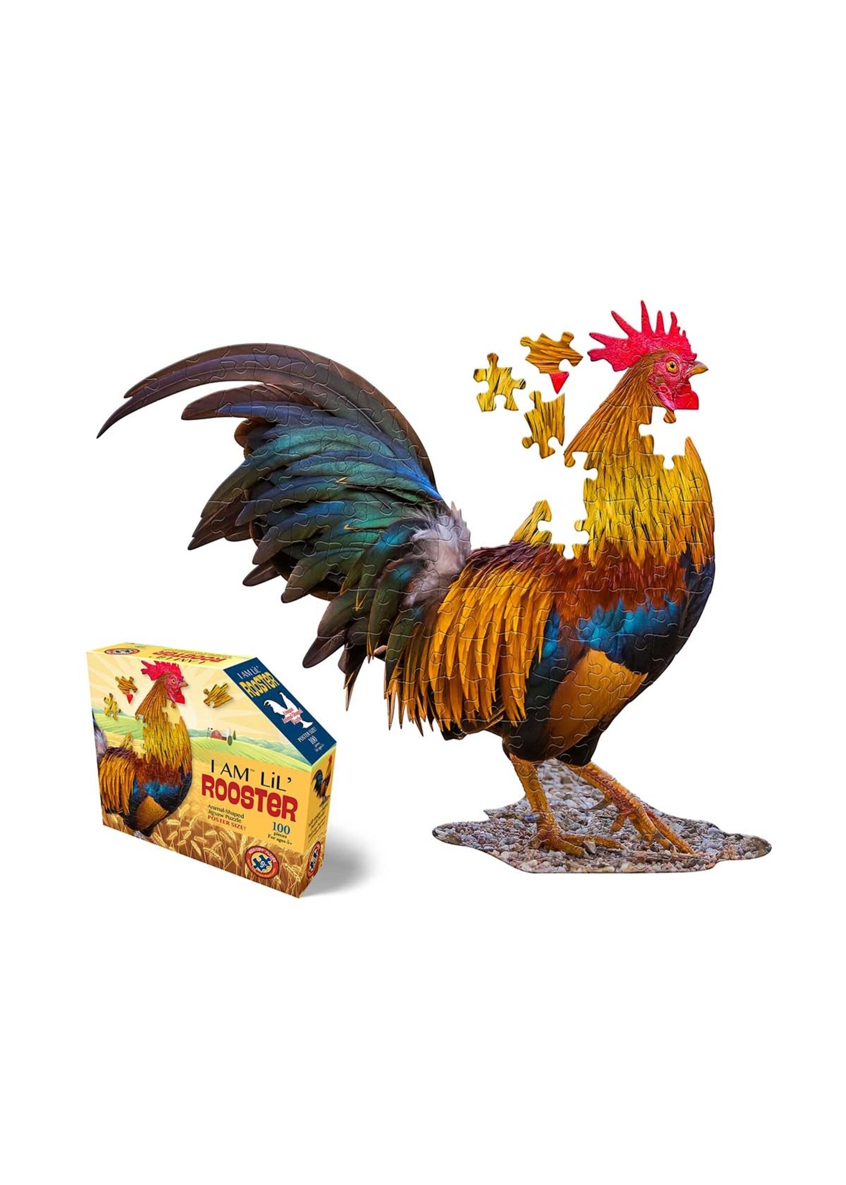 I AM Lil' Rooster 100 piece jigsaw puzzle
