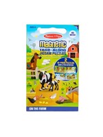 Magnetic Take-Along Jigsaw Puzzles: On the Farm
