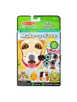 Make-a-Face -Pets Reusable Sticker Pad - On the Go Travel Activity