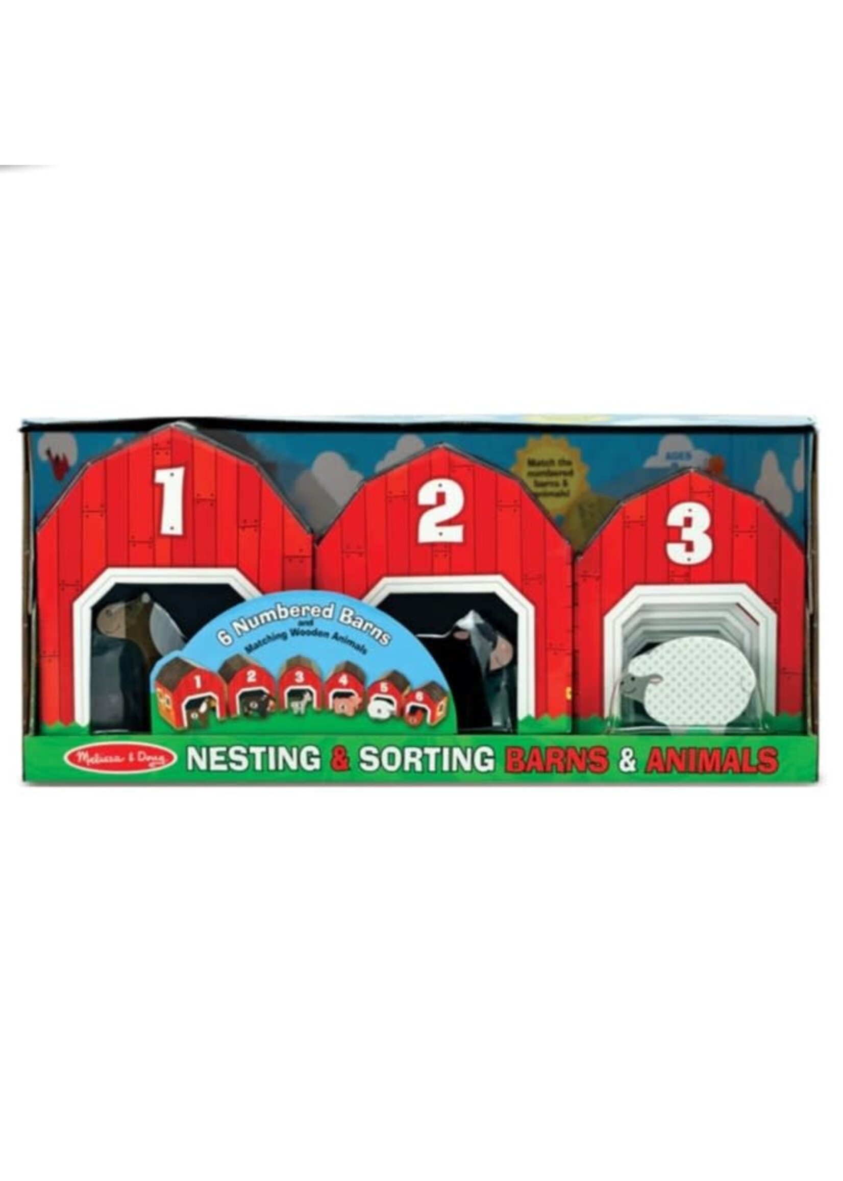 Nesting & Sorting Barns & Animlas