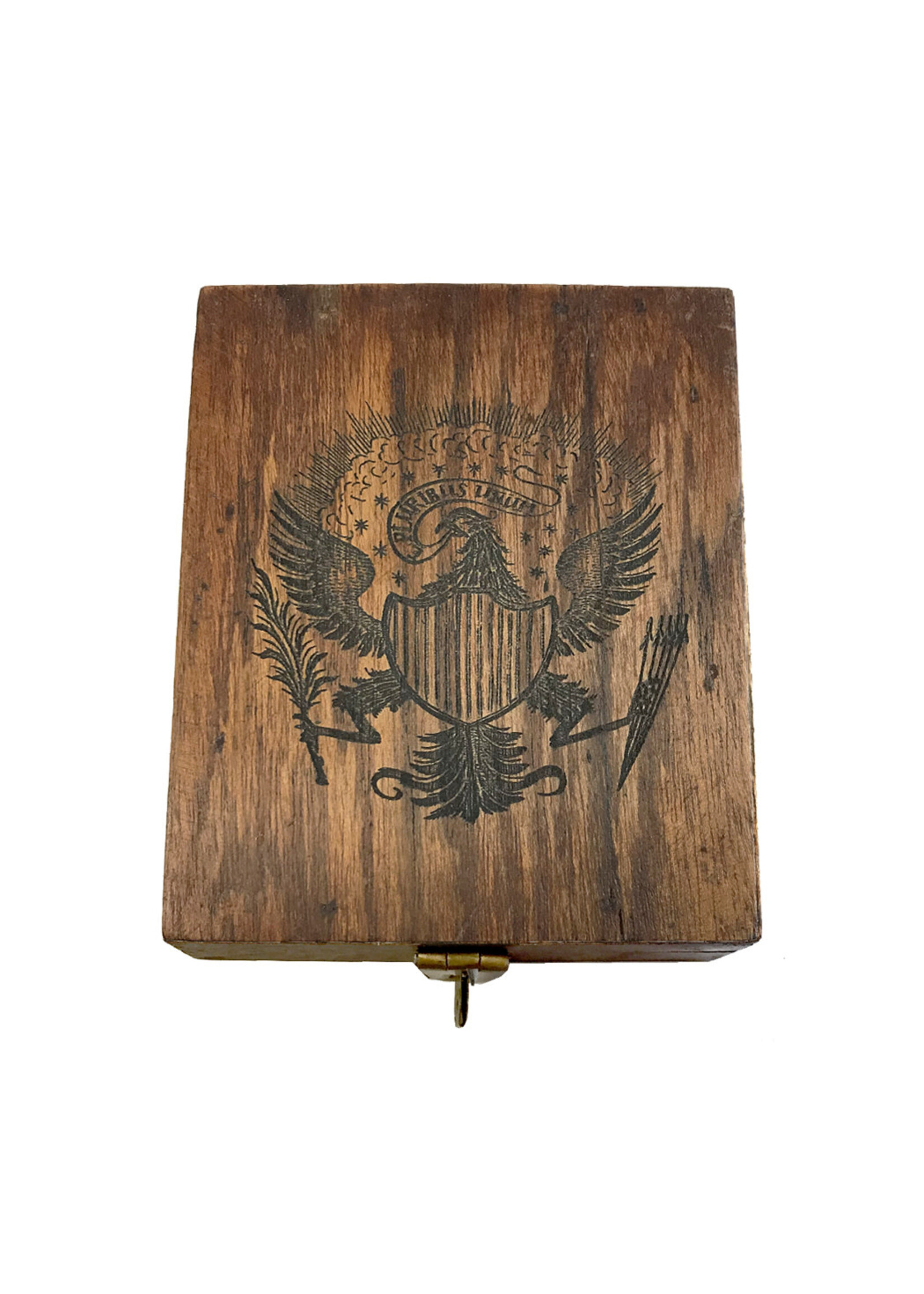 4-5/8″ Eagle Playing Card Box