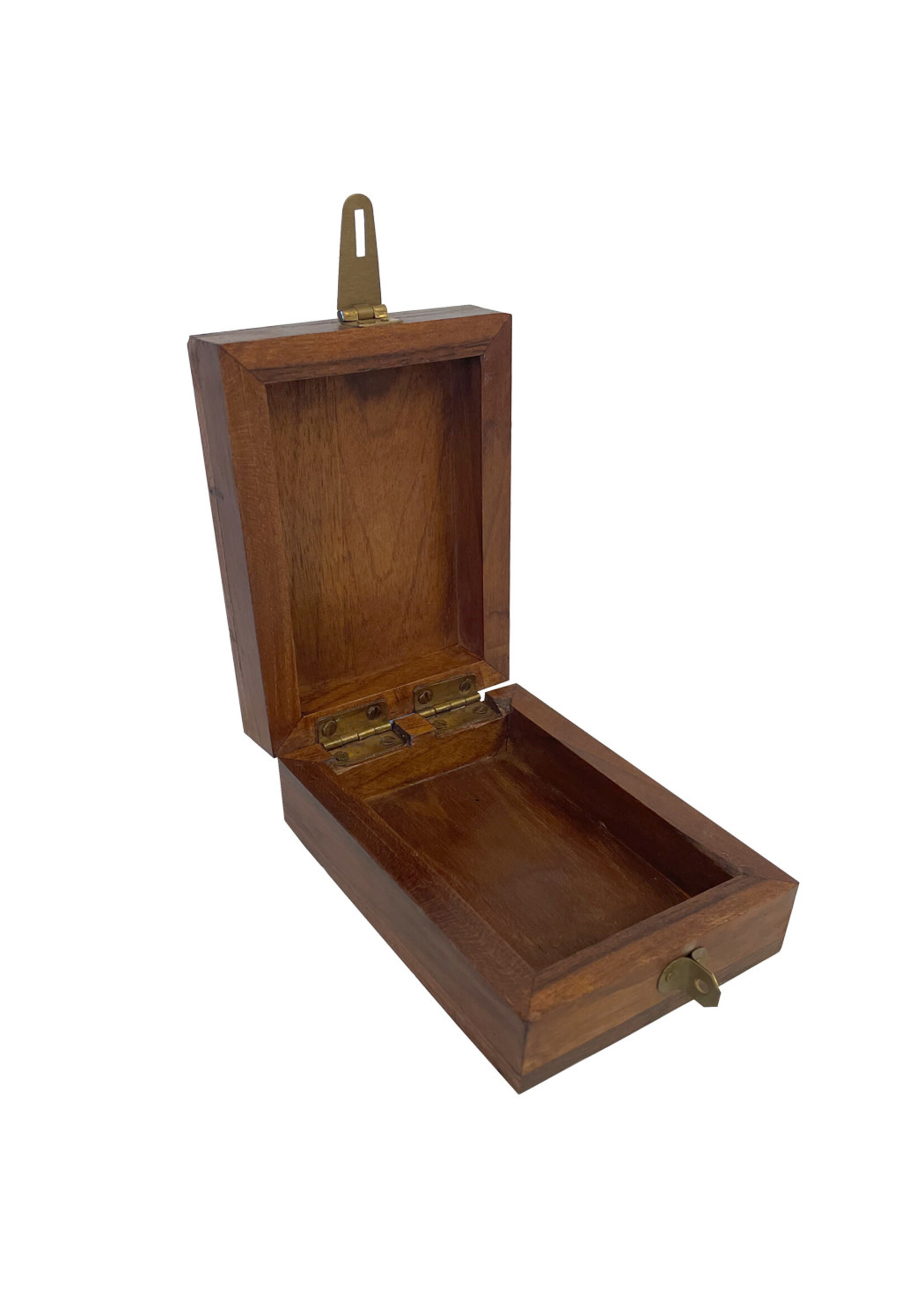 4-5/8″ Eagle Playing Card Box