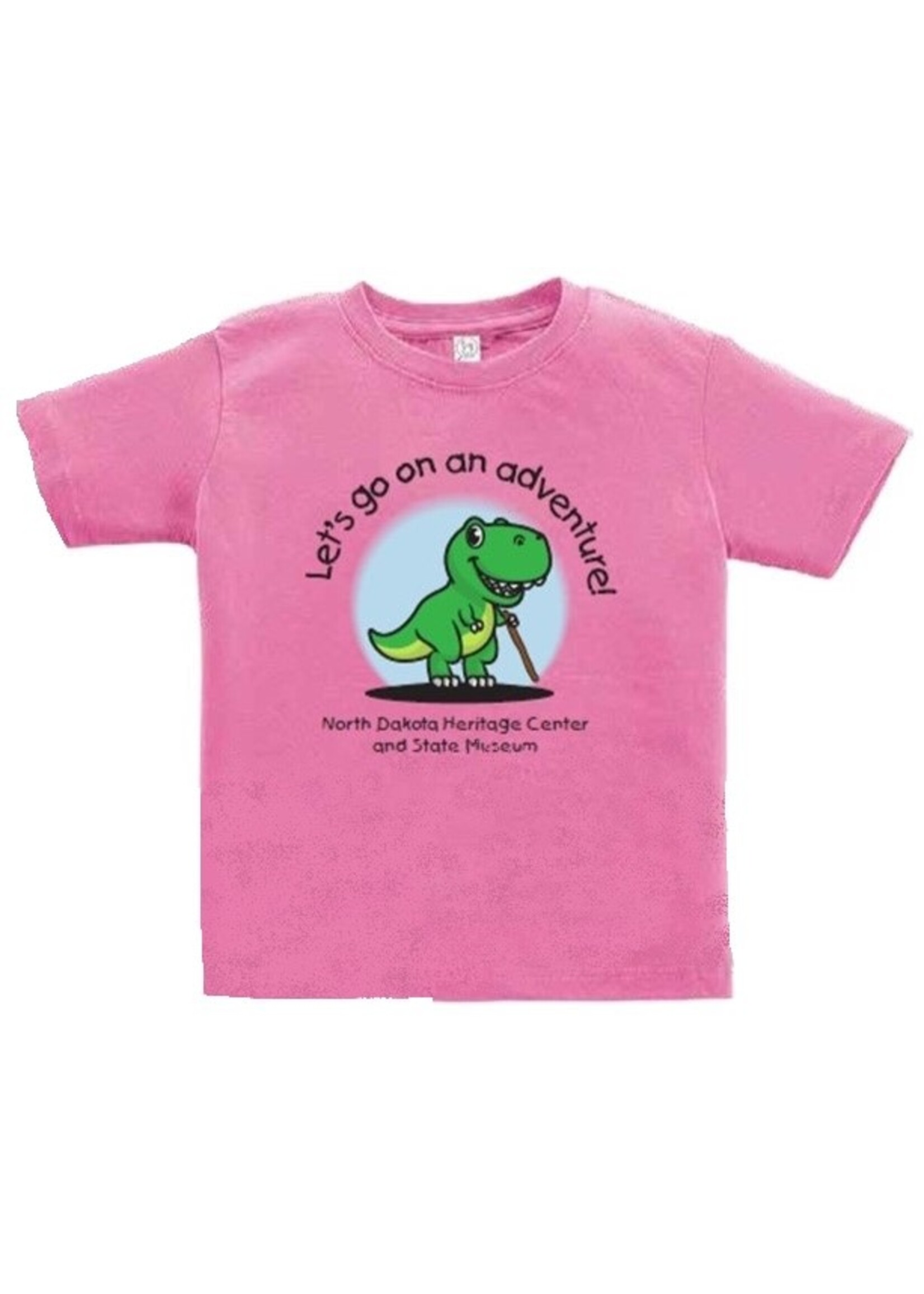Let's Go On an Adventure! T-Rex Toddler Tee
