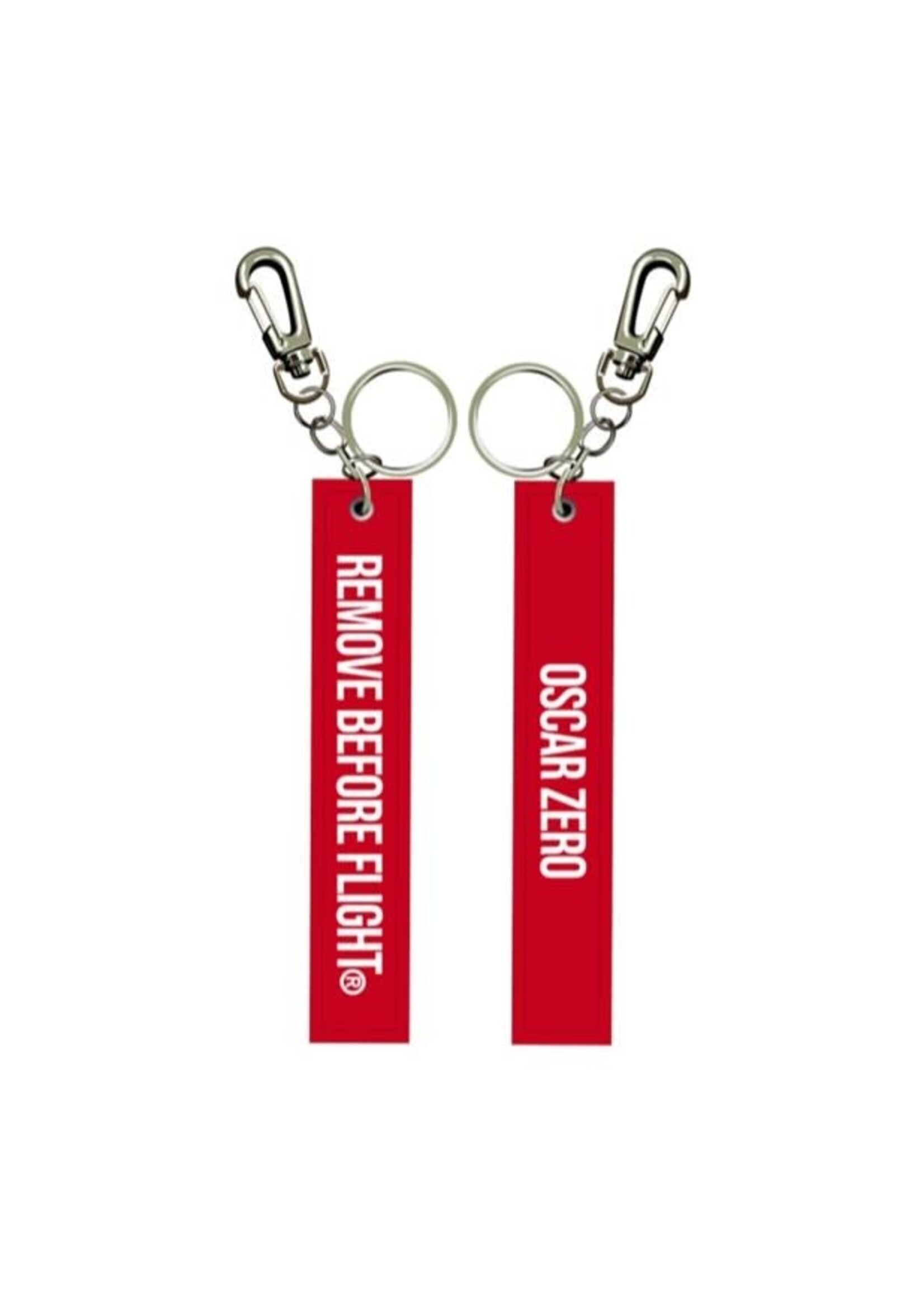 Remove Before Flight: Oscar Zero Keychain