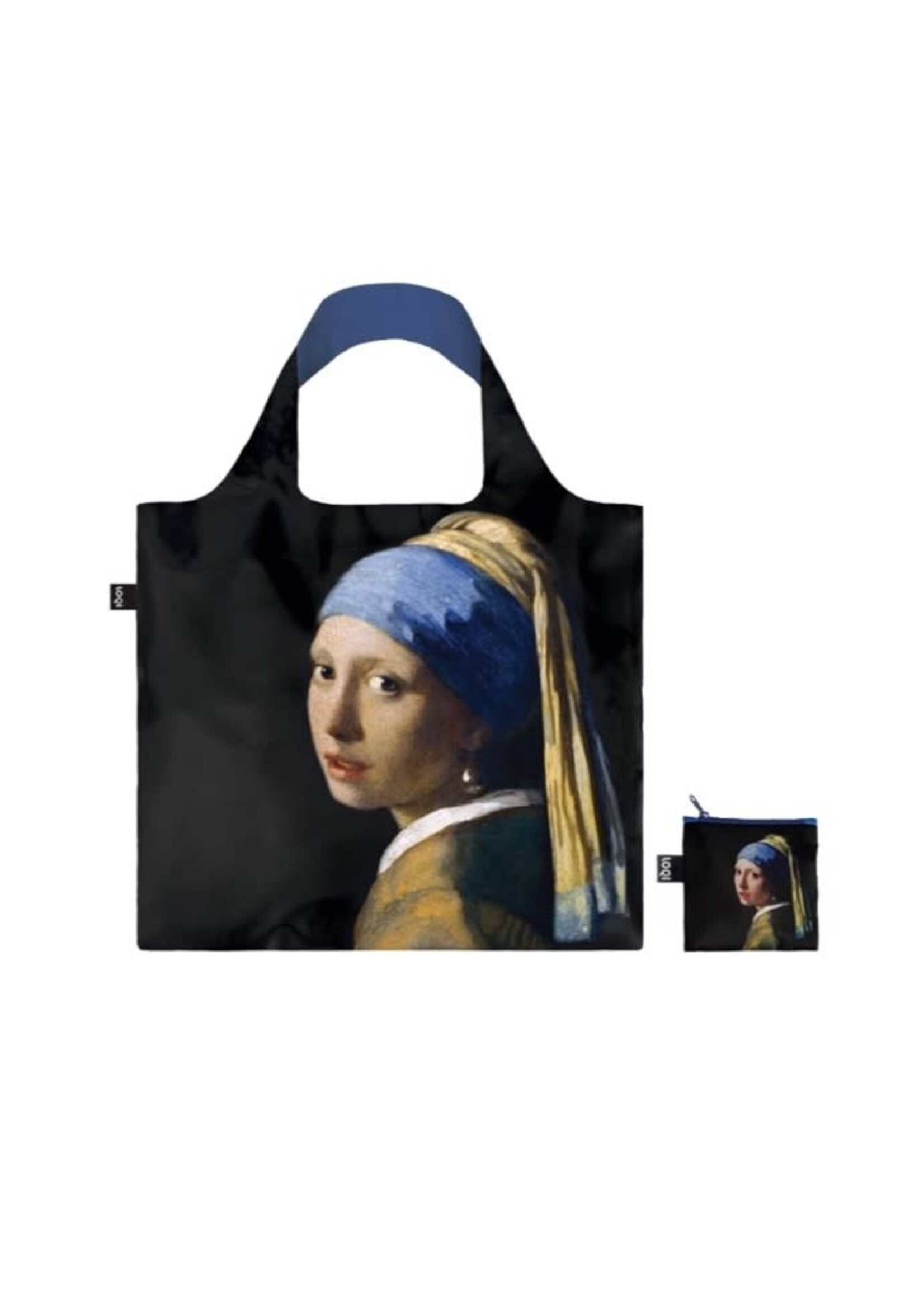 Johannes Vermeer: Girl with a Pearl Earring Recycled Bag