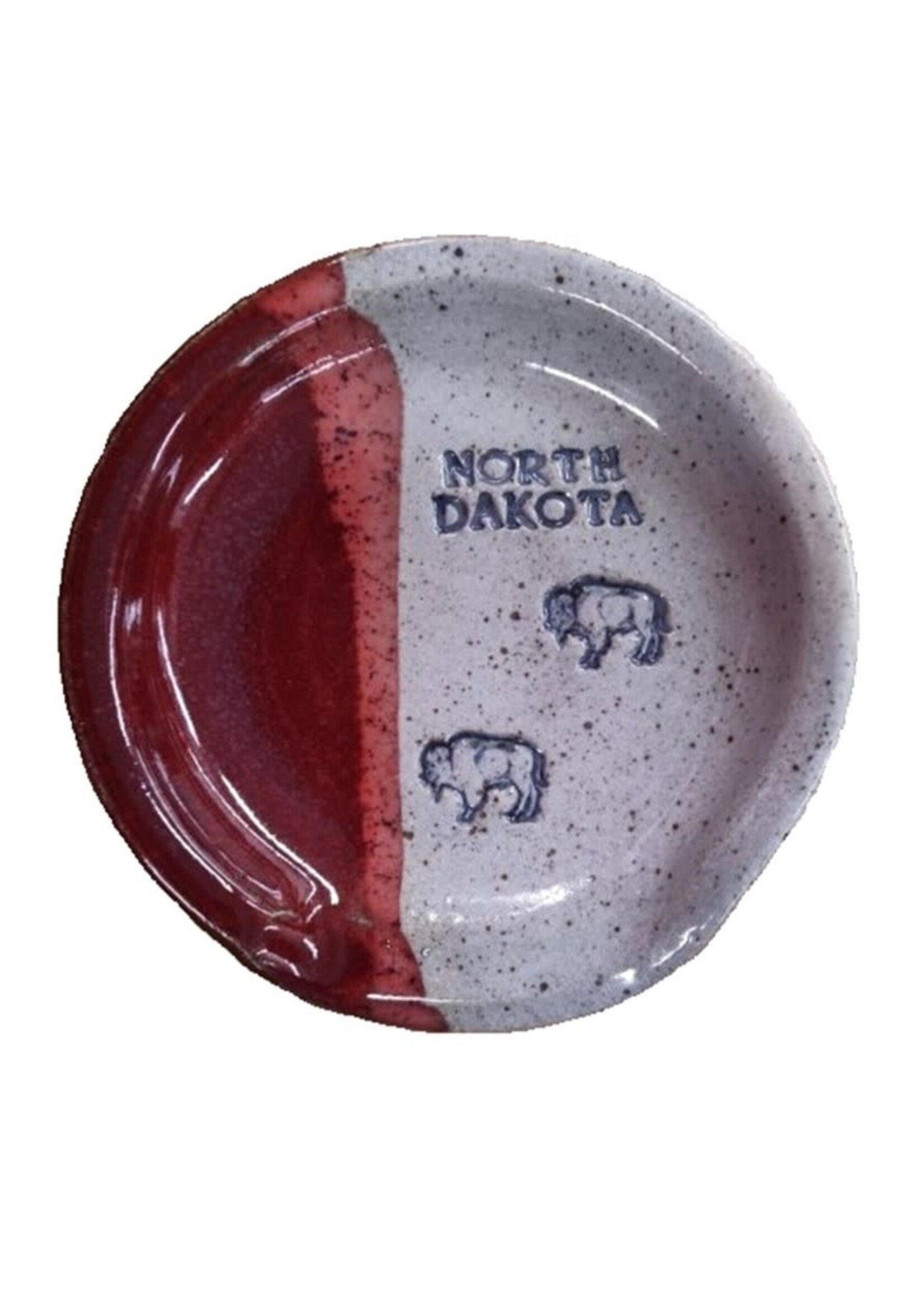 Spoon Rest: Buffalo ND: Red