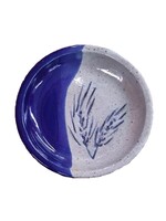 Saucer: Wheat: Blue