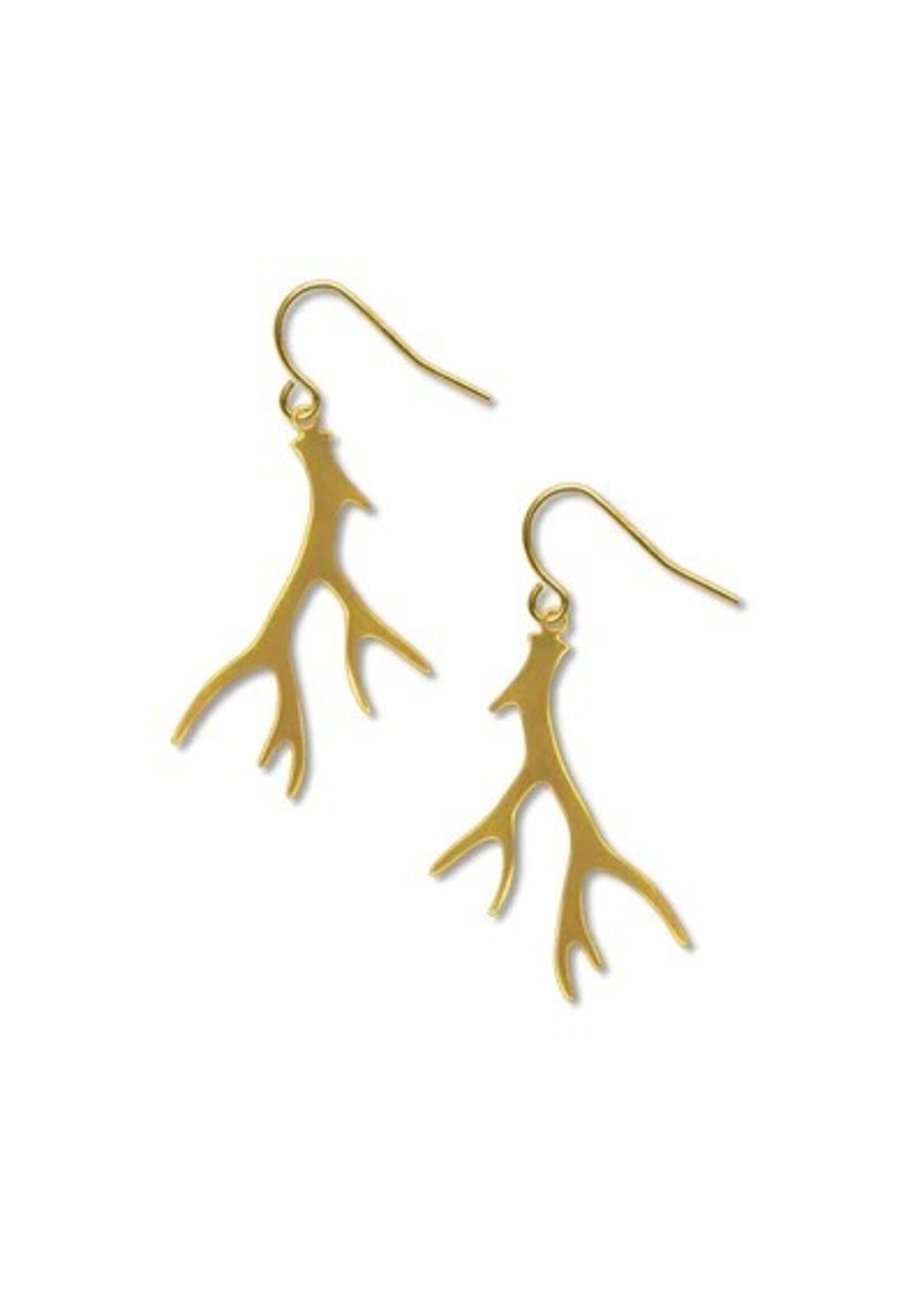 Elk Antler Earrings