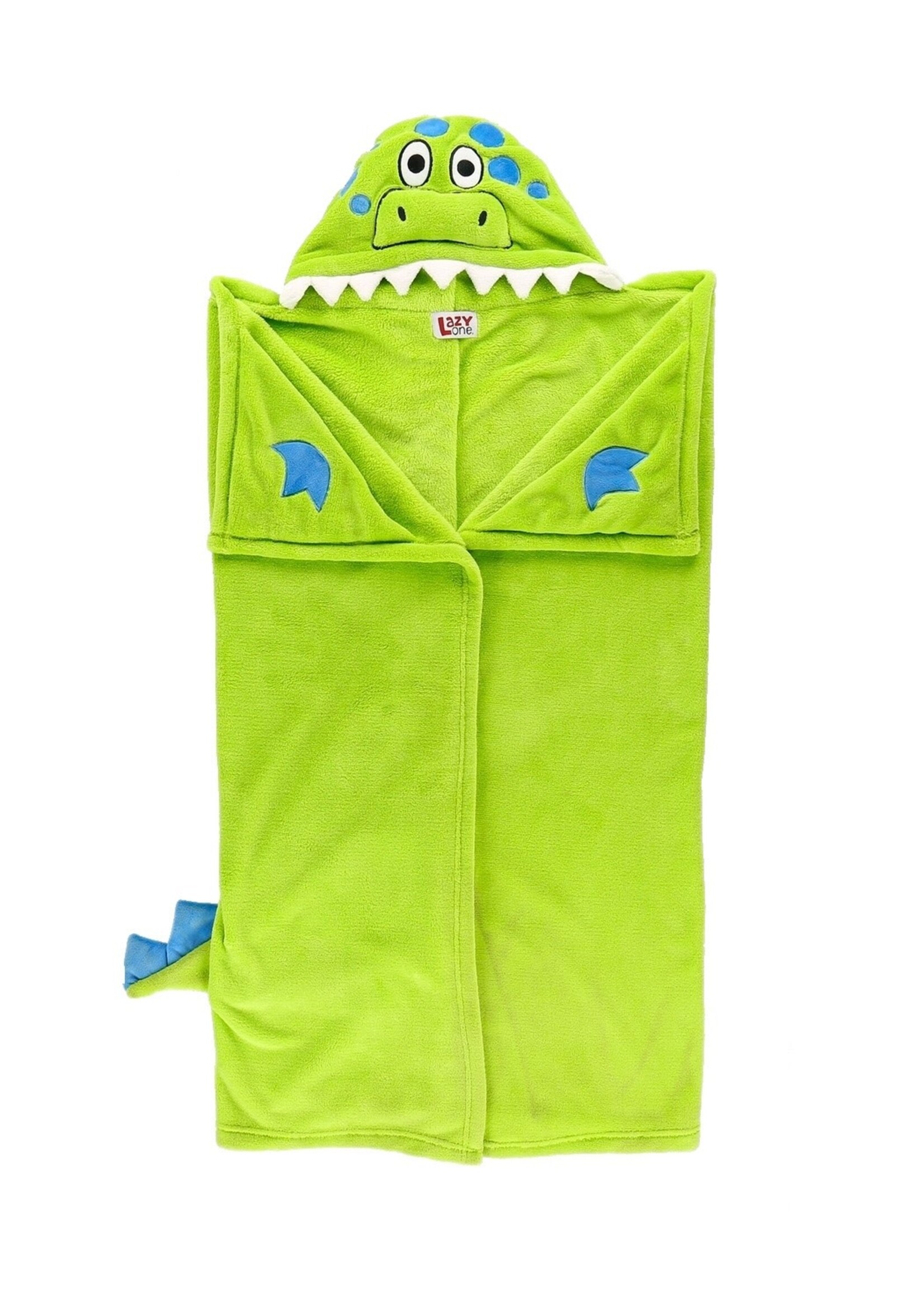 Green Dino Critter Blanket