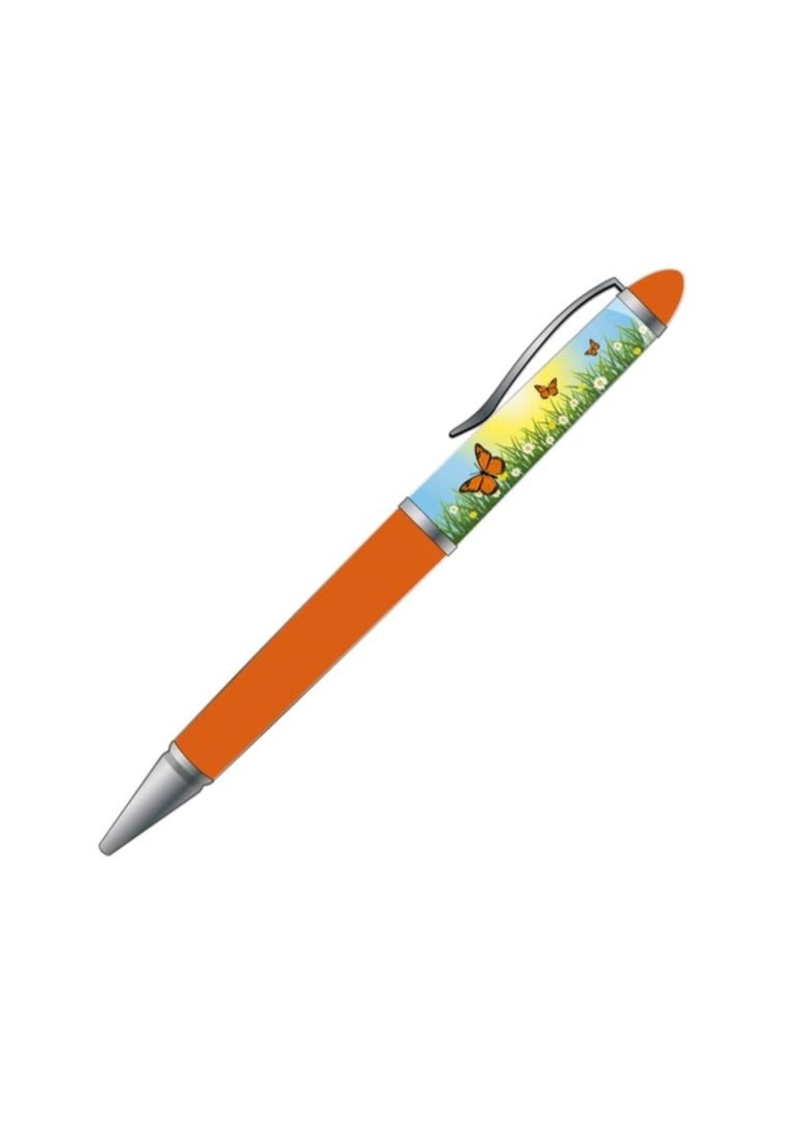 Monarch Floaty Pen-Orange