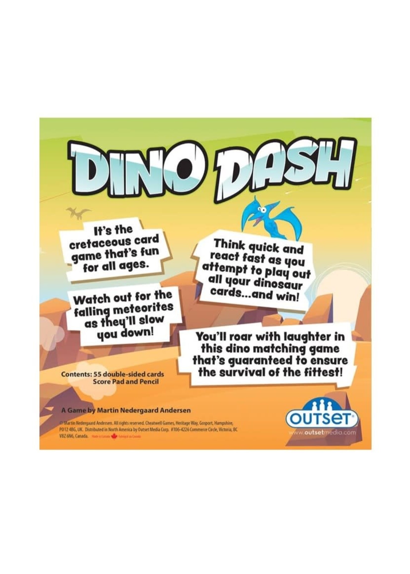 Dino Dash Card Game