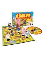 Farm Snakes and Ladders Board Game