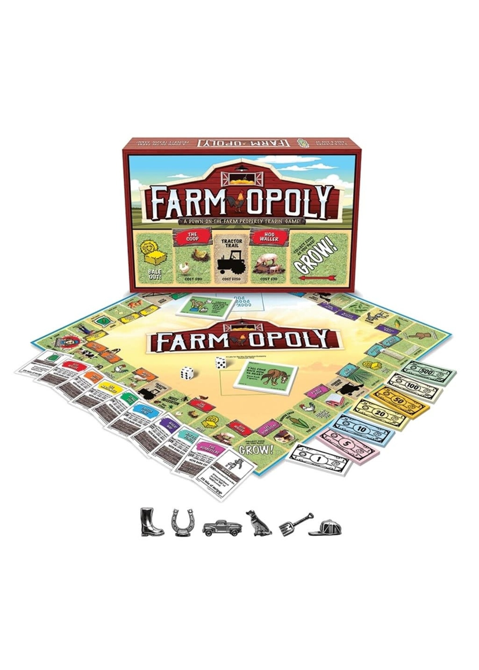 Farm-Opoly Board Game