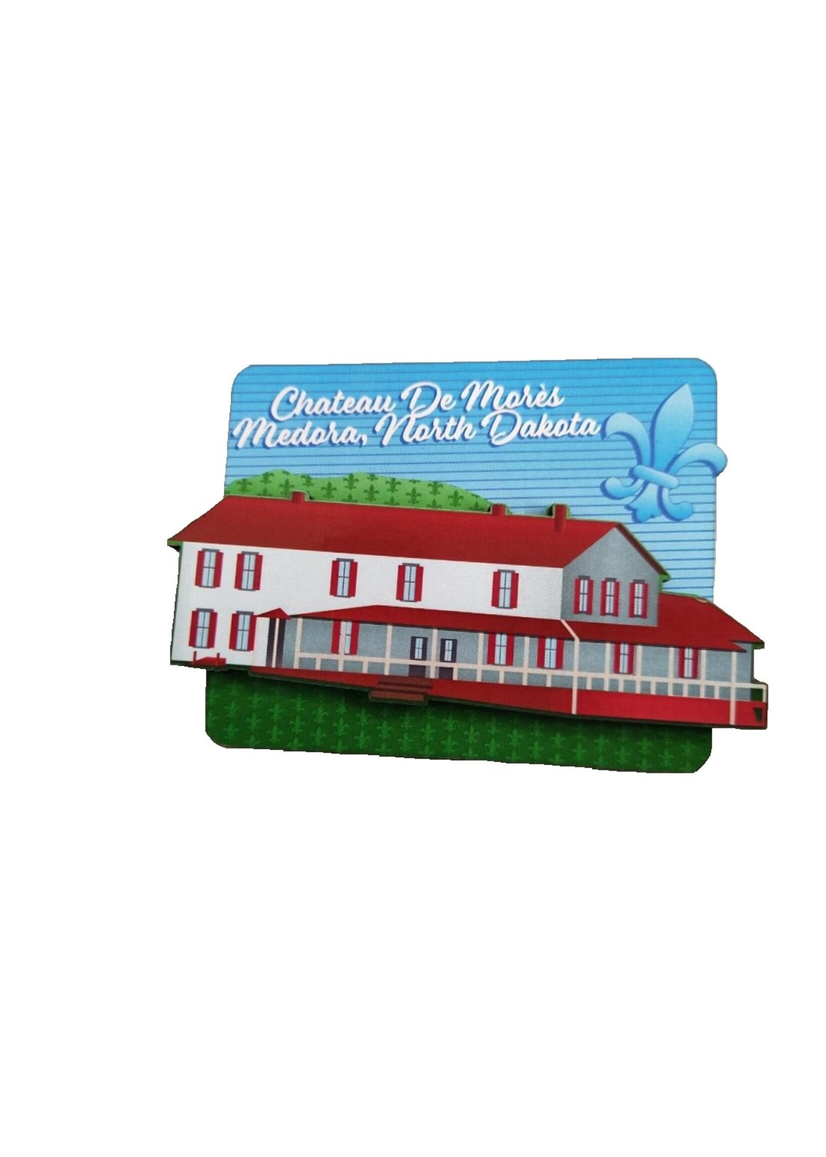 Chateau De Morés MDF Magnet