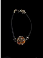Amber Tree of Life Bracelet