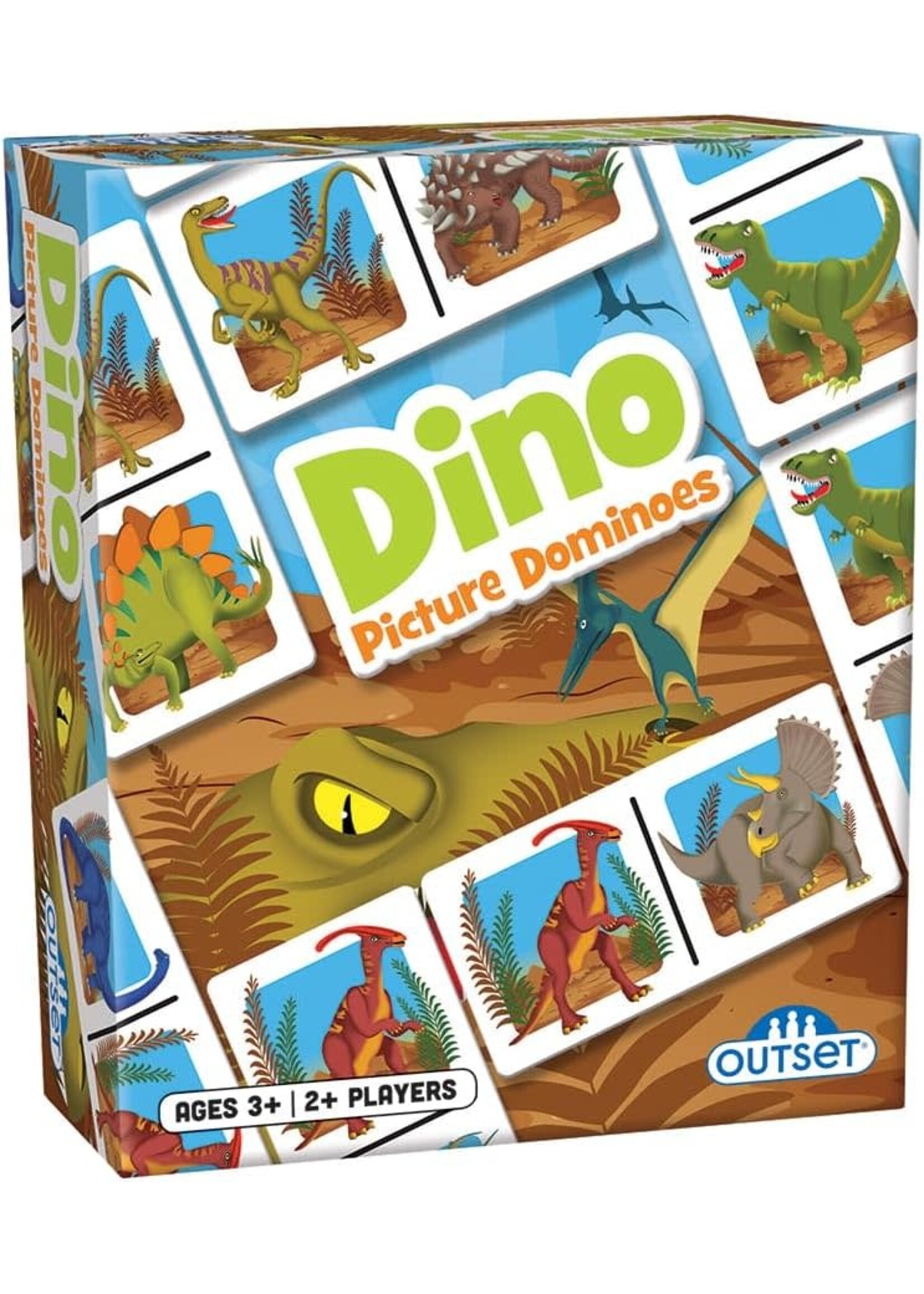 Picture Dominoes: Dino Game