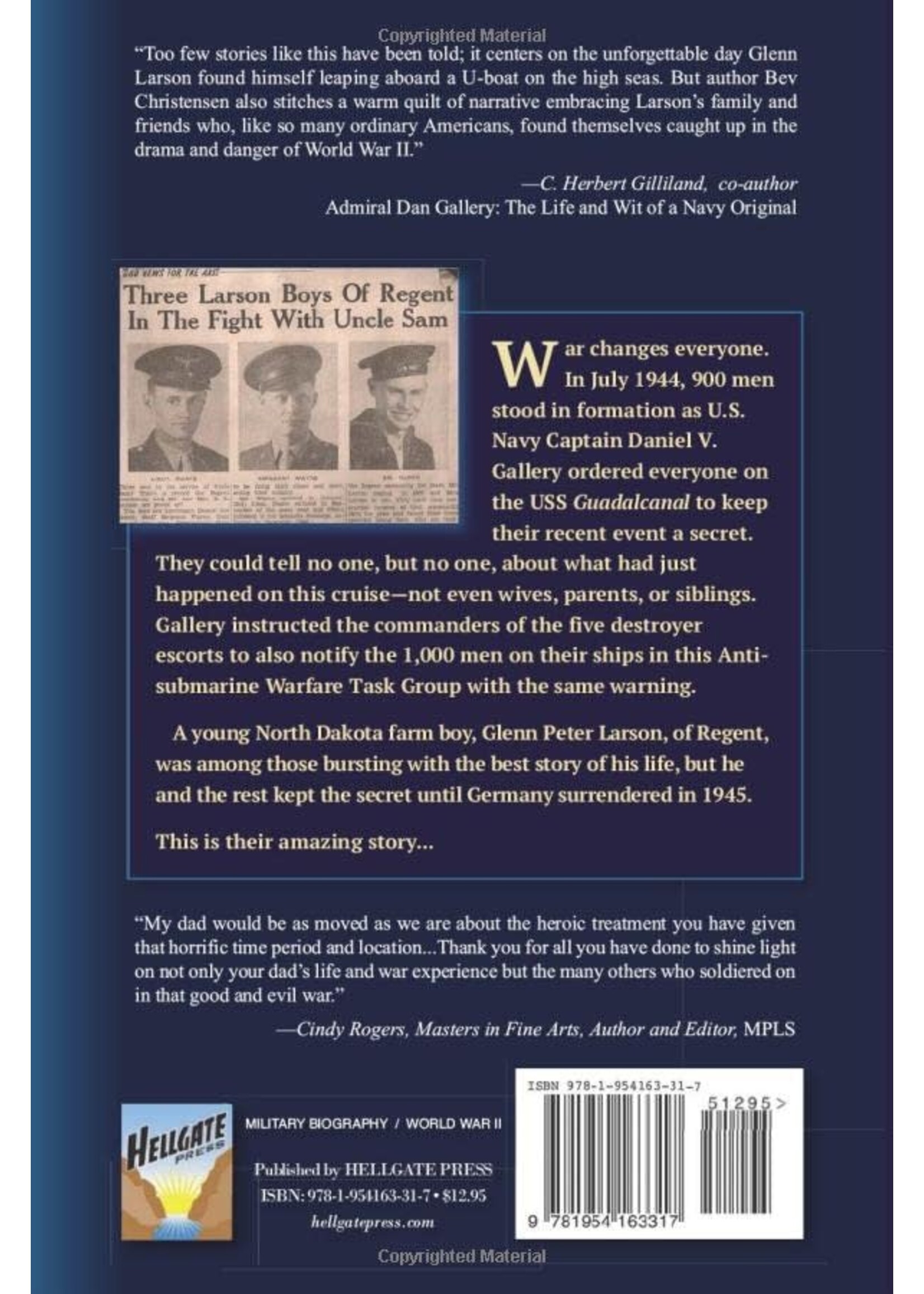 A World War Two Secret: Glen P. Larson and the U-505