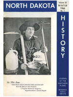 North Dakota History Journal Volume 33 No. 1 Winter, 1966