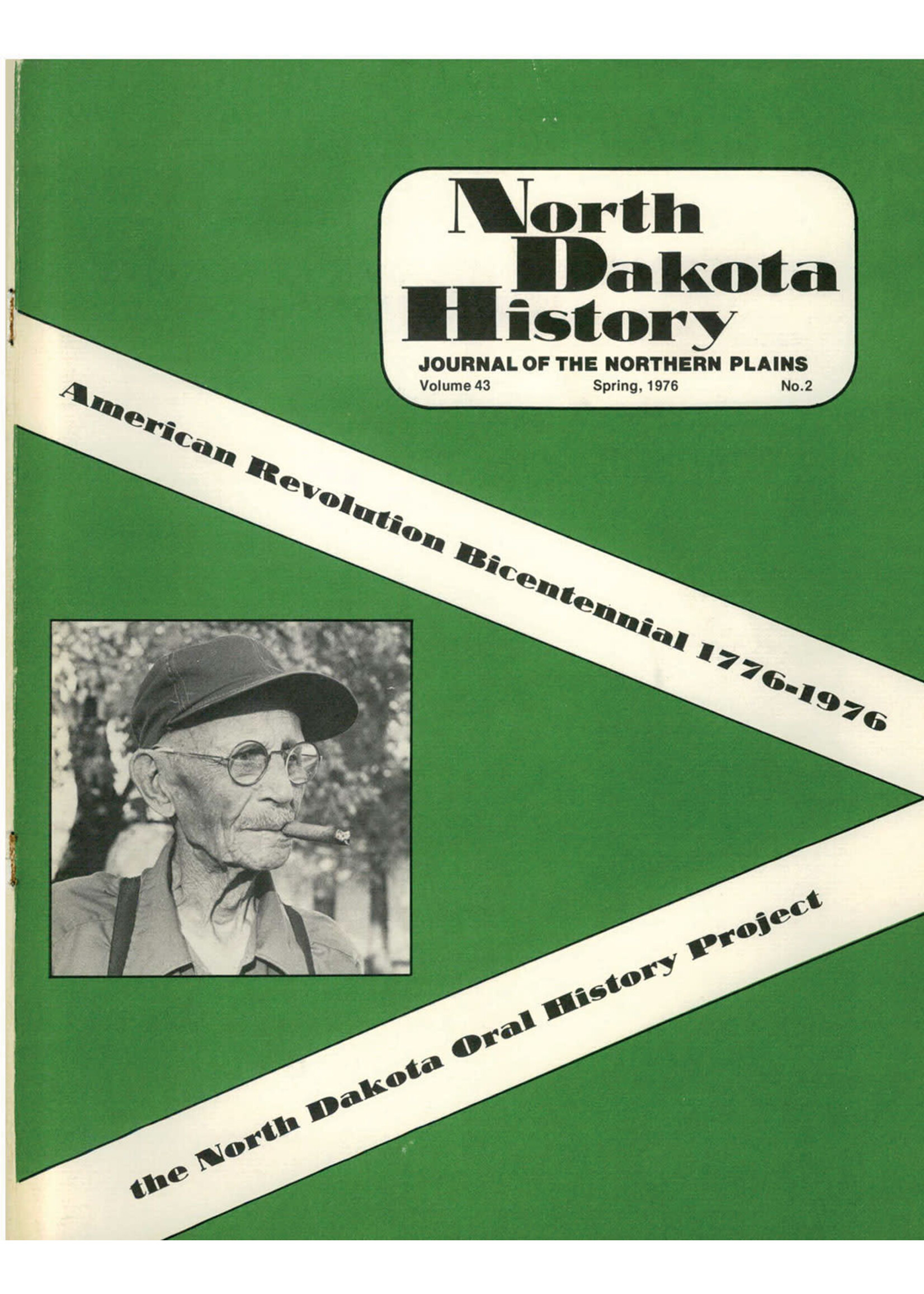 North Dakota History Journal Volume 43 No. 2 Spring, 1976