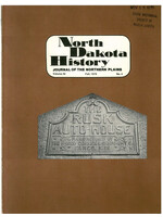North Dakota History Journal Volume 46 No. 4 Fall, 1979