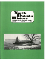 North Dakota History Journal Volume 48 No.2 Spring 1981