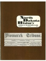 North Dakota History Journal Volume 48 No.4 Fall, 1981