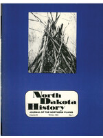 North Dakota History Journal Volume 50 No. 1 Winter, 1983