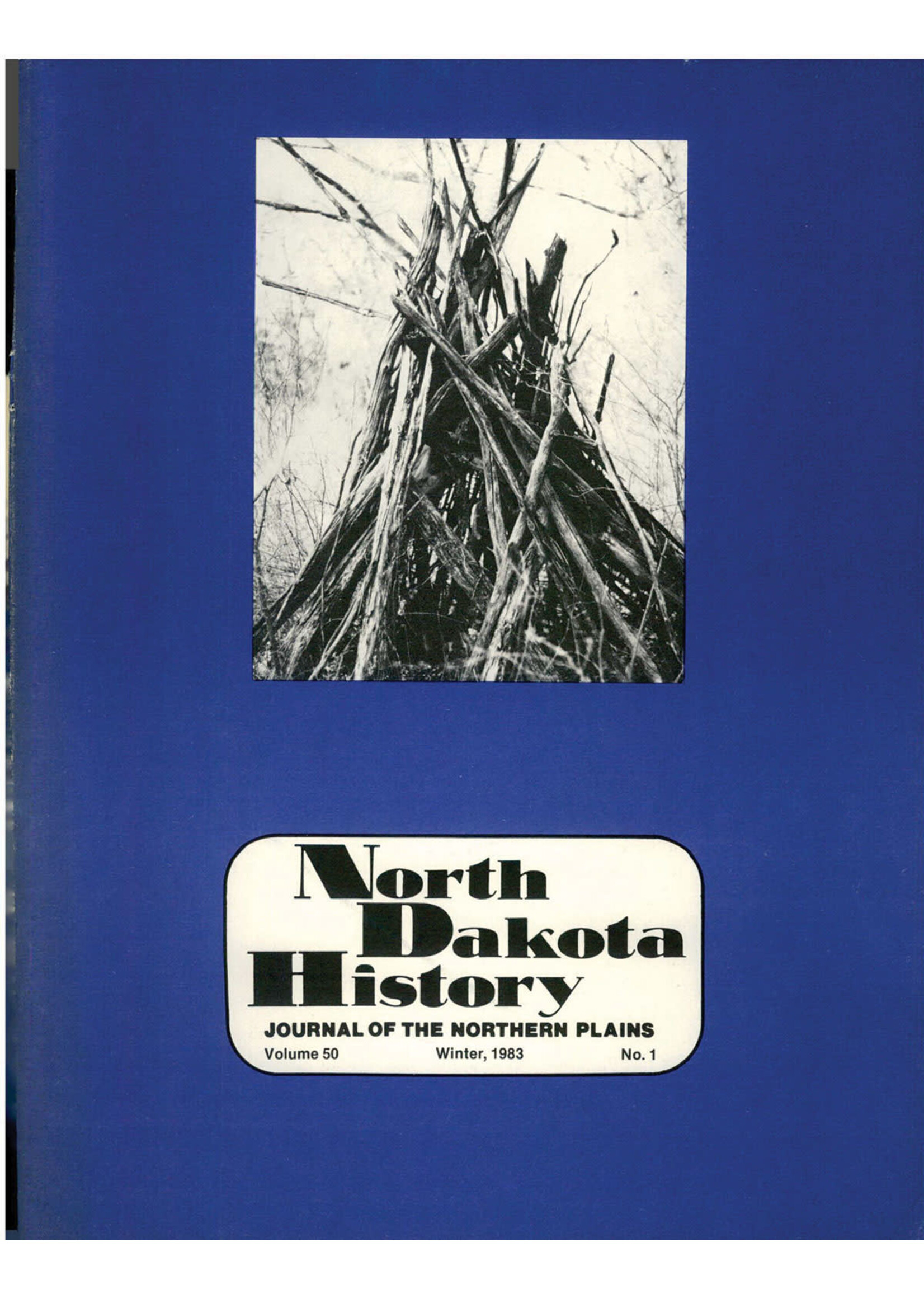 North Dakota History Journal Volume 50 No. 1 Winter, 1983
