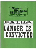 North Dakota History Journal Volume 51 No. 2 Spring, 1984