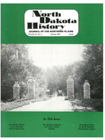 North Dakota History Journal Volume 53 No. 2 Spring, 1986