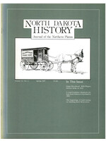 North Dakota History Journal Volume 54 No. 2 Spring 1987