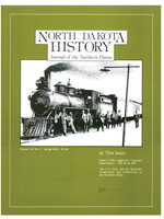 North Dakota History Journal Volume 56 No. 2 Spring, 1989