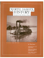 North Dakota History Journal Volume 56 No. 3 Summer, 1989