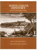 North Dakota History Journal Volume 58 No. 4 Fall, 1991