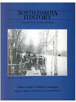 North Dakota History Journal Volume 64 No. 1 Winter, 1997