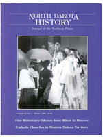 North Dakota History Journal Volume 65 No. 1 Winter, 1998