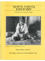 North Dakota History Journal Volume 65 Nos. 2&3 Spring/Summer 1998