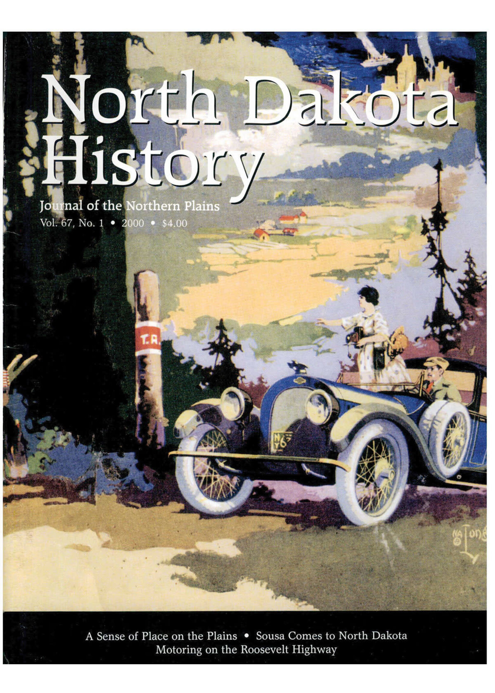 North Dakota History Journal Volume 67 No. 1 2000